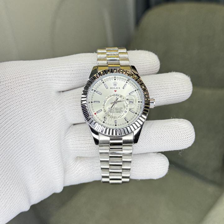 Rolex_SkyDweller_110 Silver white