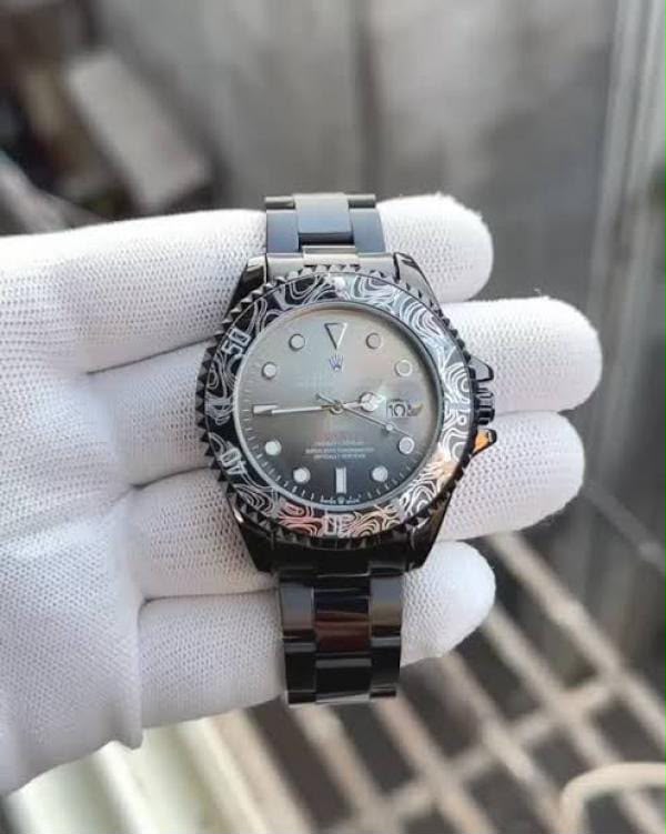 Rolex black auto movment