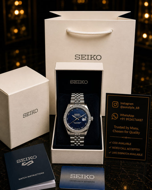 Seiko Oyster Perpetual Date Just Movment Galaxy