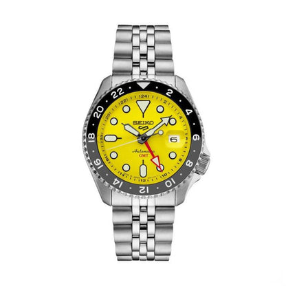 Seiko 5 Sports GMT Yellow Dial