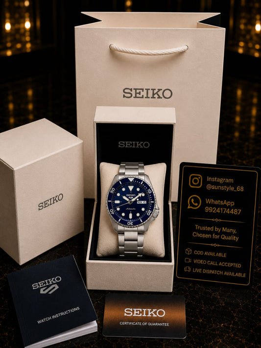 Seiko 5 Sports Automatic Blue