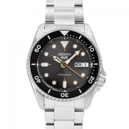 Seiko 5 Sports Automatic Selvir black