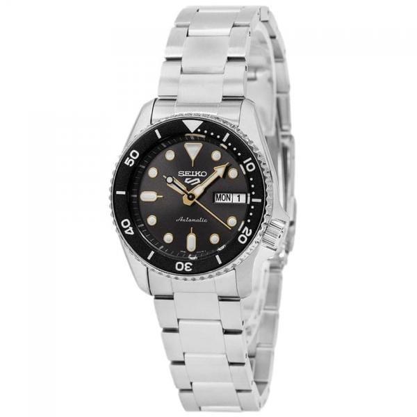 Seiko 5 Sports Automatic Selvir black
