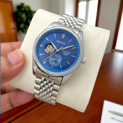 Seiko Presage Automatic (Open Back) Blue