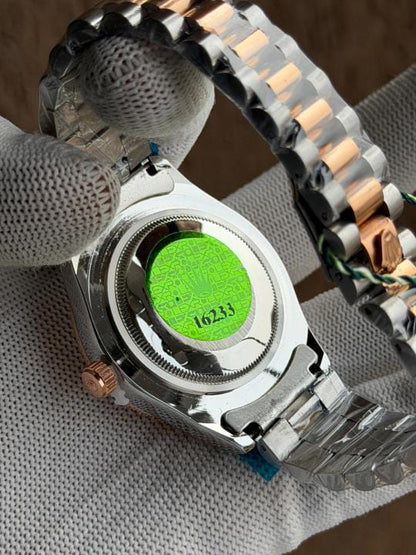 ROLEX_DAYDATE_RG_TWOTONE_PINK_TEXTURE_DIAL_AT299