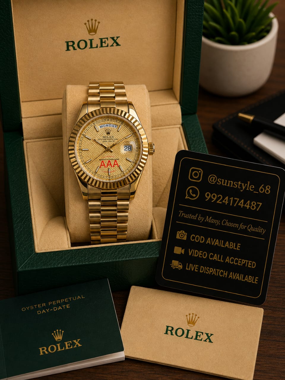 ROLEX_DAYDATE_FULL_GOLD_TEXTURE_DIAL_AT299