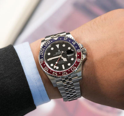 ROLEX GMT BLUE RED