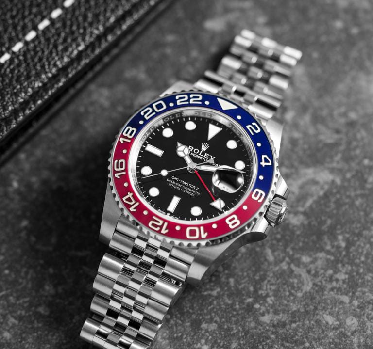 ROLEX GMT BLUE RED