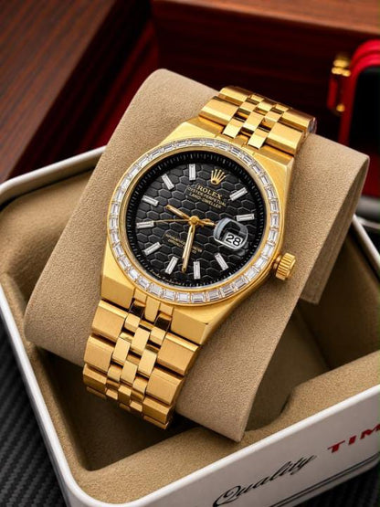 Rolex_Oyster_Perpetual_Land-Dweller_Diamond_Gold_Black