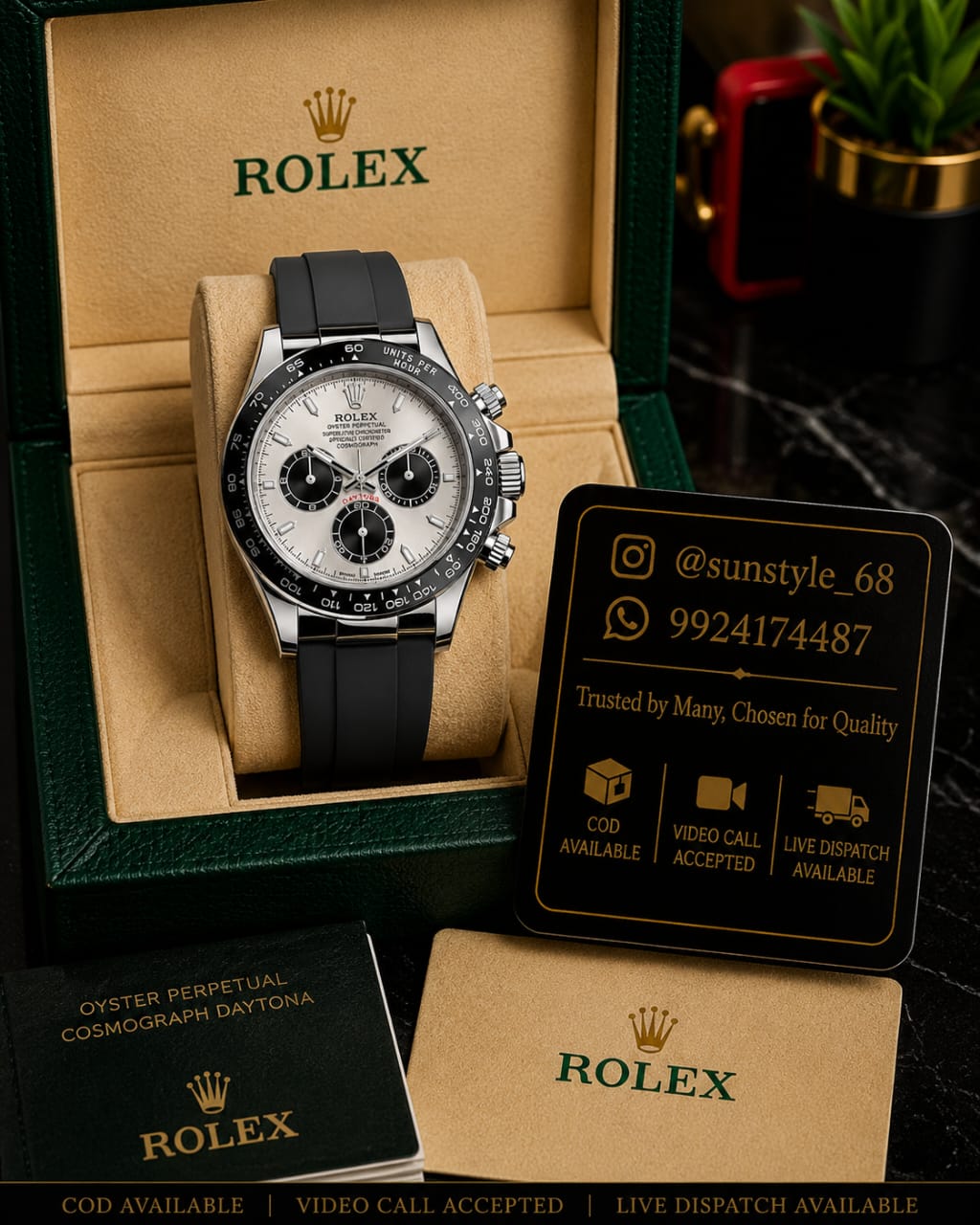 RolexDaytona Cosmograph Silicon Grey
