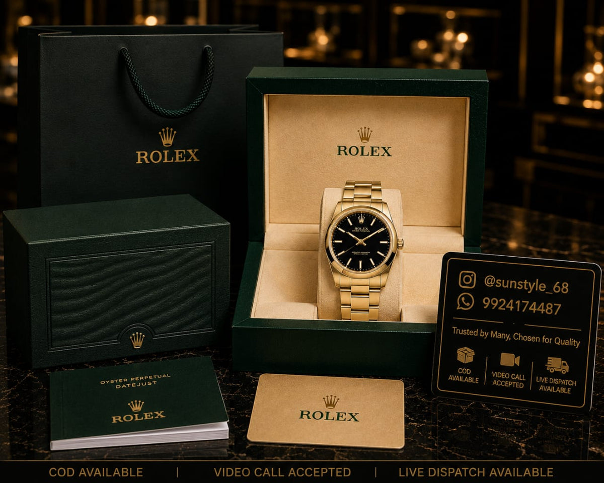 Rolex_Oyster_Perpetual_34_Gold_Black