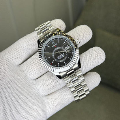 Rolex_SkyDweller_110 Black silver