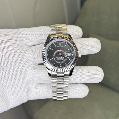 Rolex_SkyDweller_110 Black silver
