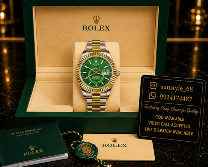 Rolex_SkyDweller_110 Green