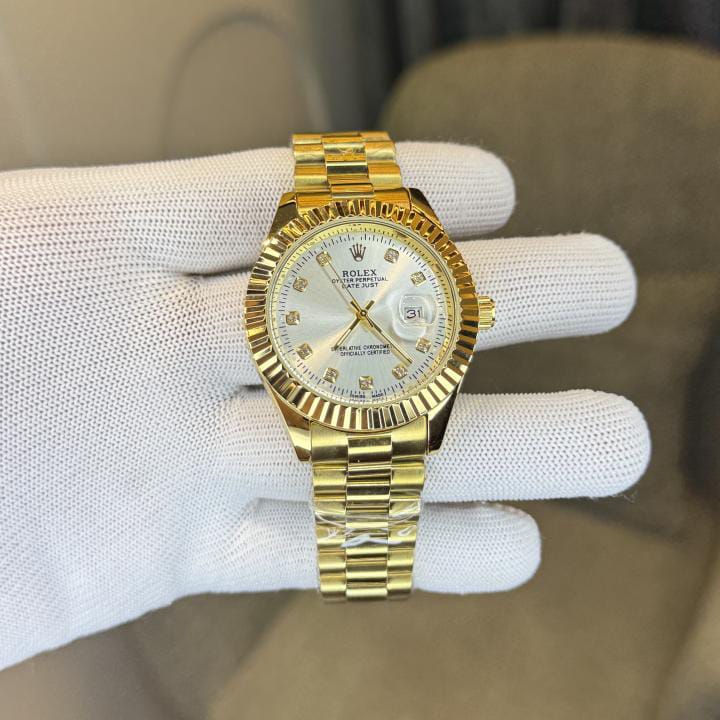 Rolex_Date_Just_111 Gold_white