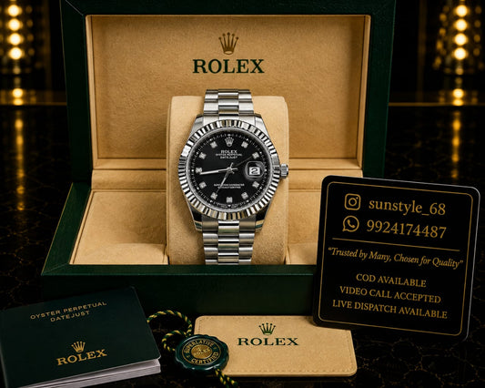 Rolex_Date_Just_111 Selvir_black