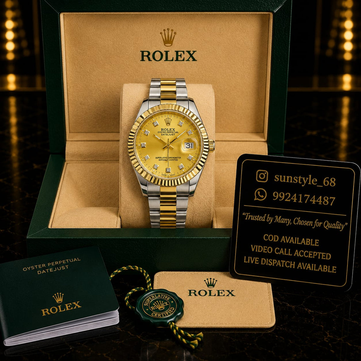 Rolex_Date_Just_111 Twotone gold